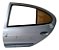 Porta Traseiro Esquerdo Renault Megane 2000 A 2005 Detalhe - Imagem 1