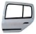Porta Traseiro Esquerdo Renault Clio 2000 A 2012 - Imagem 1