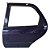 Porta Traseiro Esquerdo Fiat Palio/siena 1996 A 2003 Detalhe - Imagem 1