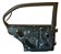 Porta Traseiro Esquerdo Honda Civic 1998 A 2000 Com Detalhe - Imagem 4