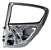 Porta Traseiro Direito Peugeot 206 2000 A 2014 - Imagem 3