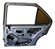 Porta Traseira Direita Peugeot 306 1997 A 2002 Com Detalhe - Imagem 4