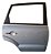 Porta Traseira Direita Hyundai Tucson 2005 A 2015 Detalhe - Imagem 1