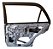 Porta Traseira Direita Toyota Corolla 1998 A 2002 Detalhe - Imagem 6