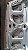 Tampa Traseira Fiat Siena Sedan 2004 a 2010  Com detalhe - Imagem 2