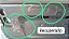 Tampa Traseira Honda Civic Sedan 2001 a 2005 Com detalhe - Imagem 5