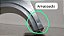Paralama Esquerdo Gm Corsa Maxx/Joy 2003 a 2012 Com detalhe - Imagem 7