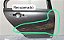 Porta Traseira Direita Honda Civic 2007 a 2011 Com detalhe - Imagem 7