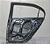 Porta Traseira Direita Honda Civic 2007 a 2011 Com detalhe - Imagem 6