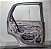 Porta Traseira Esquerda Gm Corsa Maxx 2002 a 2012 C/ detalhe - Imagem 4