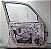 Porta Dianteira Esquerda Gm Meriva 2002 a 2012 Com detalhe - Imagem 4