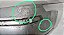 Parachoque Traseiro Ford Focus Sedan 2001 a 2005 Com detalhe - Imagem 8