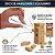 Jenga Mini Original Brinquedo Jogo Equilíbrio Blocos Madeira Infantil - Imagem 5