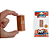 Jenga Mini Original | Versão Oficial em Madeira | Jogo de Equilíbrio Portátil e Divertido para Todas as Idades - Imagem 2