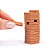 Jenga Mini Original | Versão Oficial em Madeira | Jogo de Equilíbrio Portátil e Divertido para Todas as Idades - Imagem 3
