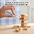 Jenga Mini Original Brinquedo Jogo Equilíbrio Blocos Madeira Infantil - Imagem 2
