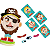 Rosto Misterioso Magnético – Monte Expressões Faciais com 64 Peças | Tooky Toy Educativo para Emoções e Criatividade - Imagem 5