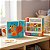 Quebra Cabeça De Cubos Madeira Infantil Animais Educativo - Imagem 3