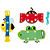 Quadro de Habilidades Montessori – Brinquedo Educativo Sensorial em Madeira | Coordenação Motora Fina – Tooky Toy 3+ - Imagem 3