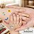 Adesivos para Unhas Infantil com +500 Tatuagens Coloridas | Nail Art Criativa – Tookyland 3+ - Imagem 1