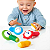 Brinquedo sensorial magnético para bebês com sons estímulo dos sentidos coordenação motora 1 ano+ - Imagem 3