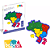 Quebra-Cabeça De Madeira Mapa Do Brasil Babebi Educativo 6+ - Imagem 4