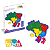 Quebra-Cabeça De Madeira Mapa Do Brasil Babebi Educativo 6+ - Imagem 5