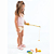 Kit Pescaria NewArt Brinquedo De Madeira Com Vara E Peixes 3+ - Imagem 4