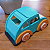 Fusca Retrô NewArt Brinquedo De Madeira Com Passageiros 3+ - Imagem 7