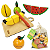 Frutinhas Com Faca NewArt Brinquedo De Madeira Infantil 3+ - Imagem 10