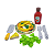 Kit Macarronada NewArt Brinquedo De Comidinha Madeira 3+ - Imagem 9