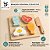Cortando Alimentos em Madeira – HiPando | Brinquedo Educativo Sensorial com Faca e Quebra-Cabeça | 12m+ - Imagem 6