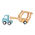 Caminhão Cegonha de Madeira com Carros | HiPando | Brinquedo Educativo para Coordenação Motora | 2+ - Imagem 9