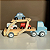 Caminhão Cegonha de Madeira com Carros | HiPando | Brinquedo Educativo para Coordenação Motora | 2+ - Imagem 1