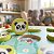 Jogo da Velha Educativo 2 em 1 Memoria Pandas Madeira Infantil Desenvolvimento 3 Anos - Imagem 7