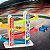 Torre de carros brinquedo infantil educativo em madeira com pistas carrinhos coordenação motora 3+ - Imagem 9