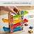 Torre de carros brinquedo infantil educativo em madeira com pistas carrinhos coordenação motora 3+ - Imagem 6
