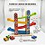 Torre de carros brinquedo infantil educativo em madeira com pistas carrinhos coordenação motora 3+ - Imagem 3