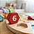 Relógio de encaixe solzinho brinquedo educativo de horas e formas em madeira para coordenação 3+ - Imagem 6