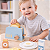 Torradeira Infantil de Madeira com Acessórios Cozinha Brinquedo Educativo Faz de Conta 3+ - Imagem 6