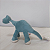 Pelúcia dinossauro 30cm Dino Floresta macia segura brinquedo infantil para abraçar e brincar - Imagem 3