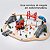 Pista de Trem Grande Madeira Educativa Trem Trilhos Construção Criativa Infantil 3+ - Imagem 3