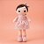 Boneca bailarina pelúcia rosa água 35cm macia segura infantil perfeita para presente e decoração - Imagem 9