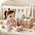 Boneca bailarina pelúcia rosa água 35cm macia segura infantil perfeita para presente e decoração - Imagem 2