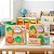 Brinquedo Educativo Cortar Legumes Madeira Coordenação Fina - Imagem 8