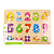 Brinquedo Educativo Numeros De Madeira Quebra Cabeça Pinos - Imagem 9