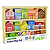 Brinquedo Educativo Cidade De Madeira Infantil MontarEncaixe - Imagem 9
