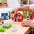 Brinquedo Educativo Cidade De Madeira Infantil MontarEncaixe - Imagem 6