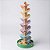 Brinquedo Árvore Musical Madeira Torre Bolinhas Educativo - Imagem 7
