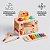 Brinquedo Xilofone De Madeira Infantil Bate Bola Educativo - Imagem 2